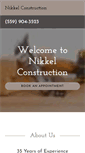 Mobile Screenshot of nikkelconstruction.com